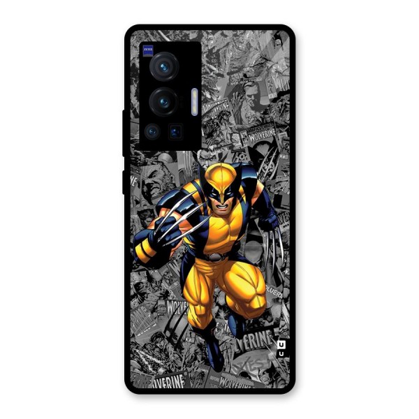 Logan Stance Glass Back Case for Vivo X70 Pro