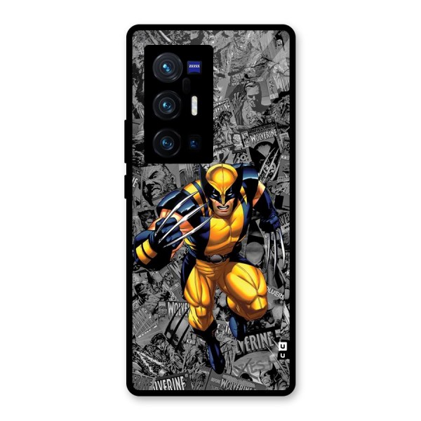 Logan Stance Glass Back Case for Vivo X70 Pro Plus