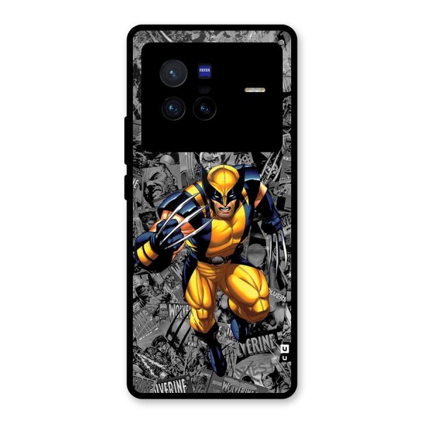 Logan Stance Glass Back Case for Vivo X80