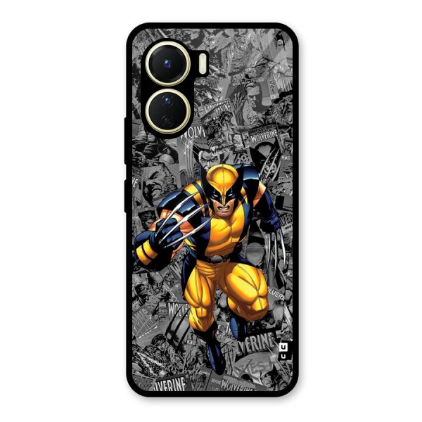 Logan Stance Glass Back Case for Vivo Y16