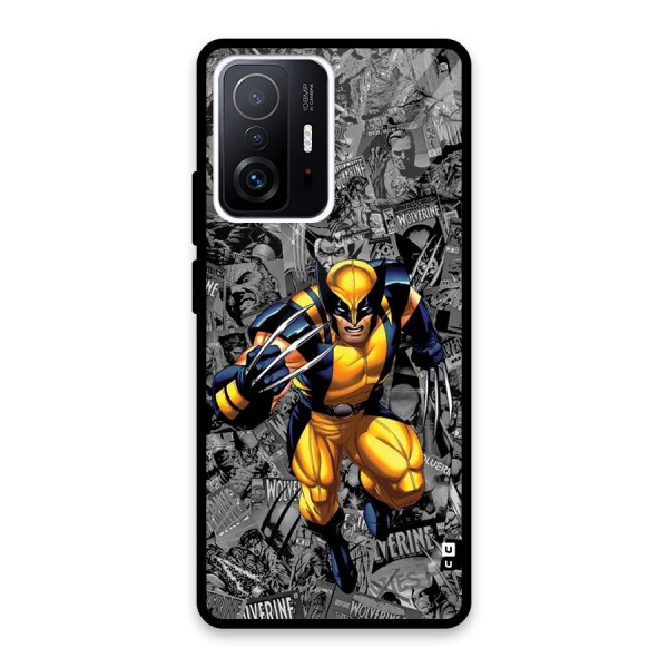 Logan Stance Glass Back Case for Xiaomi 11T Pro