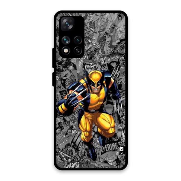 Logan Stance Glass Back Case for Xiaomi 11i HyperCharge 5G