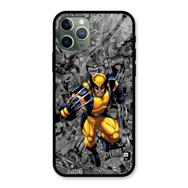 Logan Stance Glass Back Case for iPhone 11 Pro