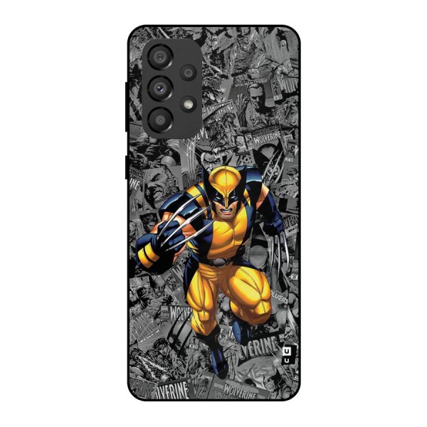 Logan Stance Metal Back Case for Galaxy A33 5G