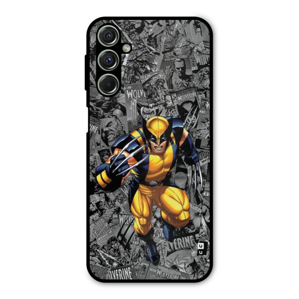 Logan Stance Metal Back Case for Galaxy F34