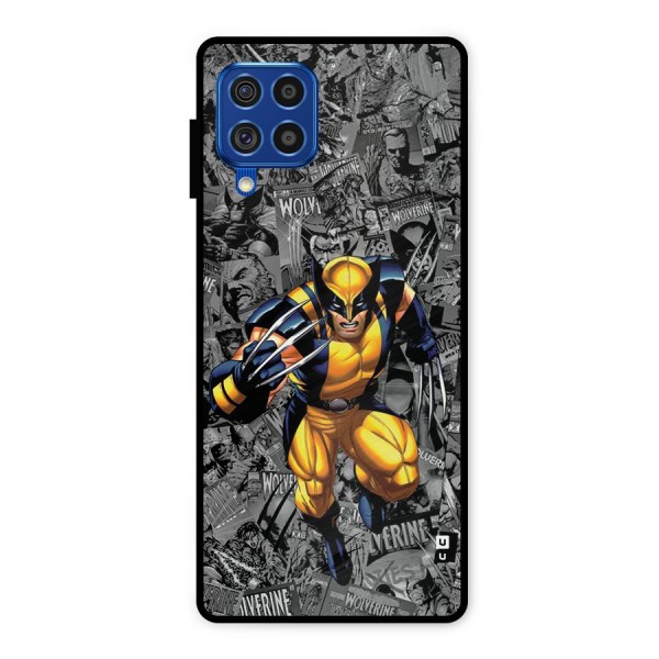 Logan Stance Metal Back Case for Galaxy F62