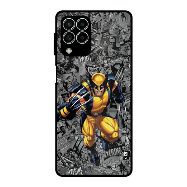 Logan Stance Metal Back Case for Galaxy M33