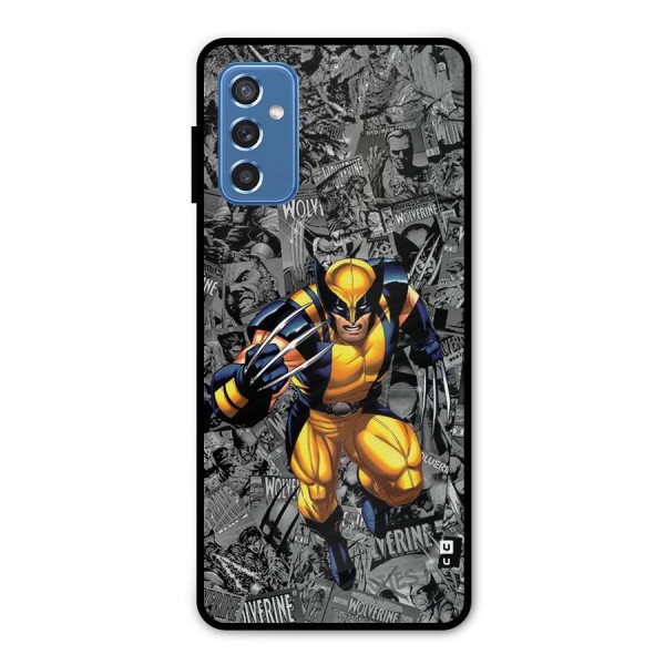 Logan Stance Metal Back Case for Galaxy M52 5G