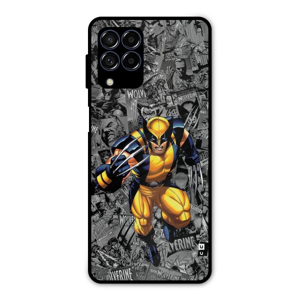 Logan Stance Metal Back Case for Galaxy M53 5G