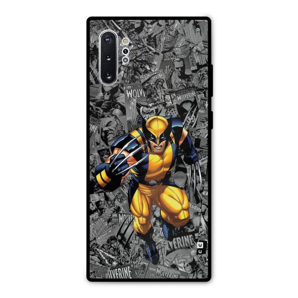 Logan Stance Metal Back Case for Galaxy Note 10 Plus