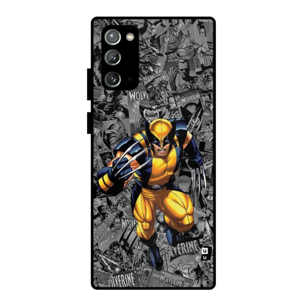 Logan Stance Metal Back Case for Galaxy Note 20