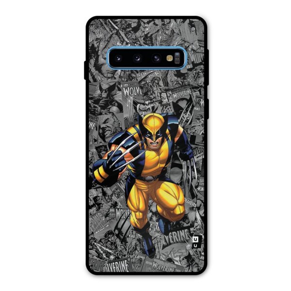 Logan Stance Metal Back Case for Galaxy S10