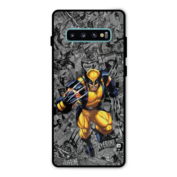 Logan Stance Metal Back Case for Galaxy S10 Plus