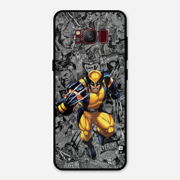 Logan Stance Metal Back Case for Galaxy S8