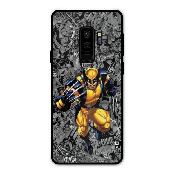 Logan Stance Metal Back Case for Galaxy S9 Plus