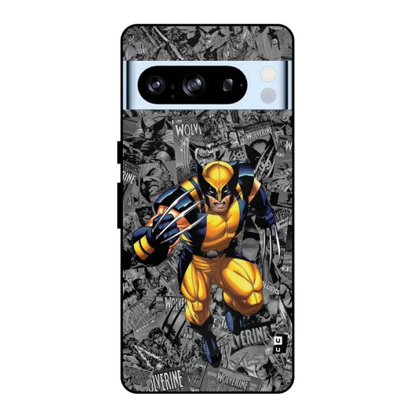 Logan Stance Metal Back Case for Google Pixel 8 Pro