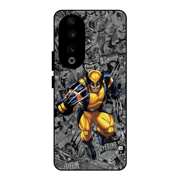 Logan Stance Metal Back Case for Honor 90