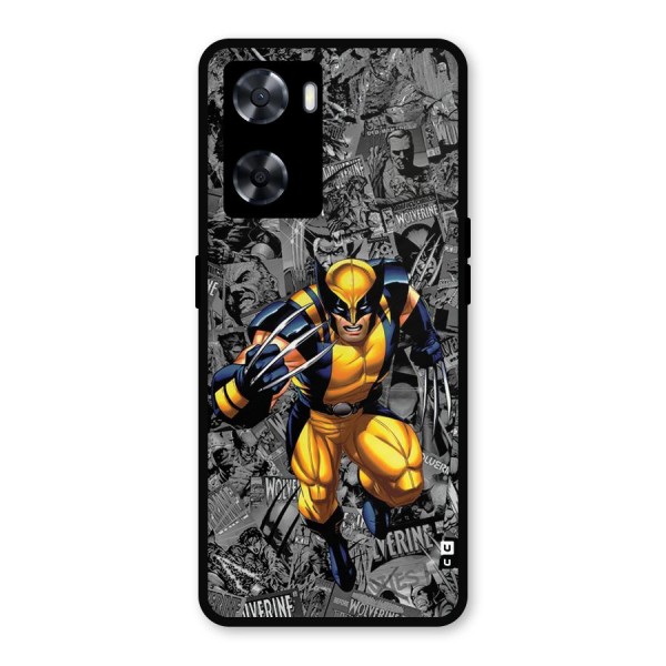 Logan Stance Metal Back Case for Oppo A77