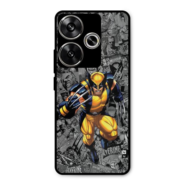 Logan Stance Metal Back Case for Poco F6