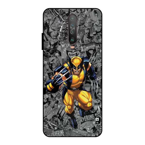 Logan Stance Metal Back Case for Poco X2