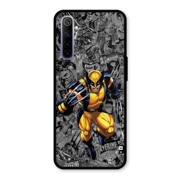 Logan Stance Metal Back Case for Realme 6