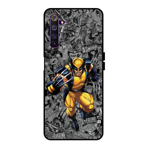 Logan Stance Metal Back Case for Realme 6 Pro