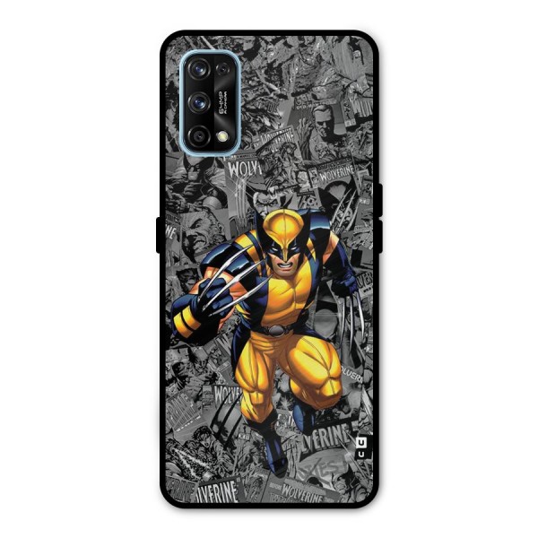 Logan Stance Metal Back Case for Realme 7 Pro