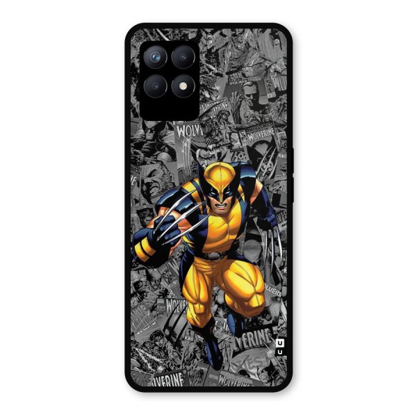 Logan Stance Metal Back Case for Realme 8i