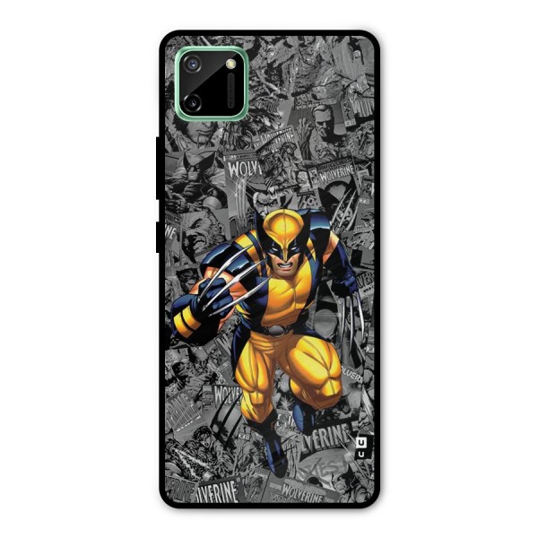 Logan Stance Metal Back Case for Realme C11