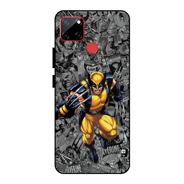 Logan Stance Metal Back Case for Realme C12