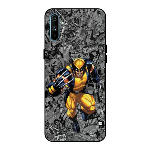 Logan Stance Metal Back Case for Realme C3