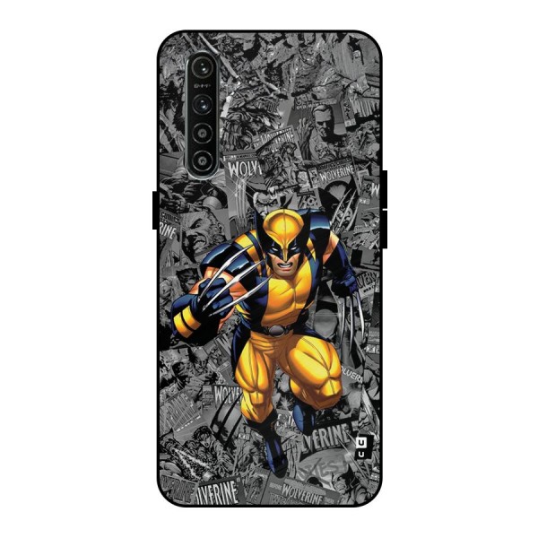 Logan Stance Metal Back Case for Realme XT