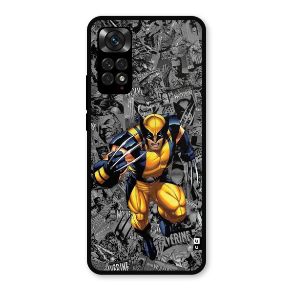 Logan Stance Metal Back Case for Redmi Note 11