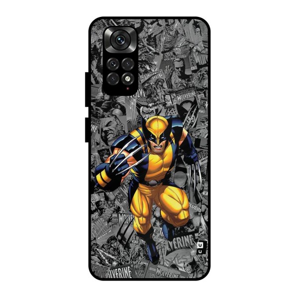 Logan Stance Metal Back Case for Redmi Note 11 Pro