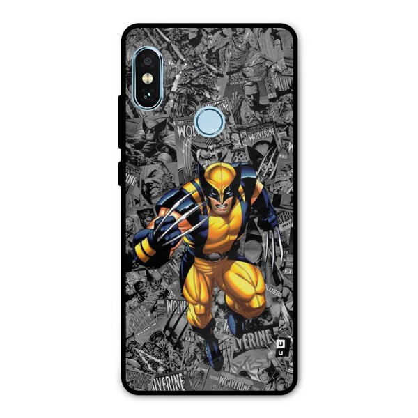 Logan Stance Metal Back Case for Redmi Note 5 Pro