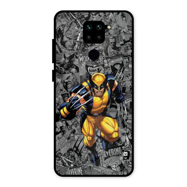 Logan Stance Metal Back Case for Redmi Note 9