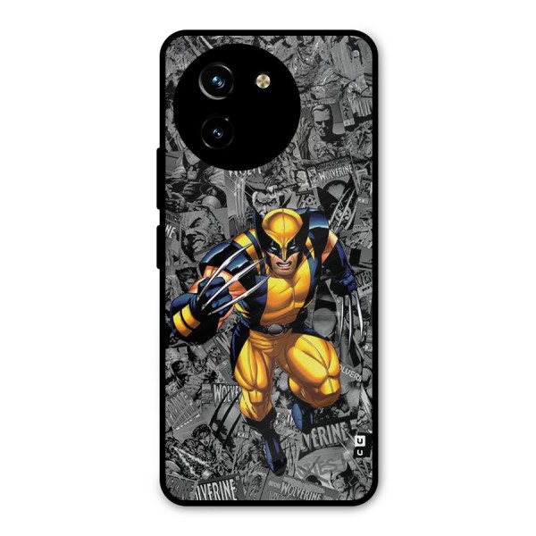 Logan Stance Metal Back Case for Vivo T3x