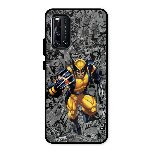 Logan Stance Metal Back Case for Vivo V19