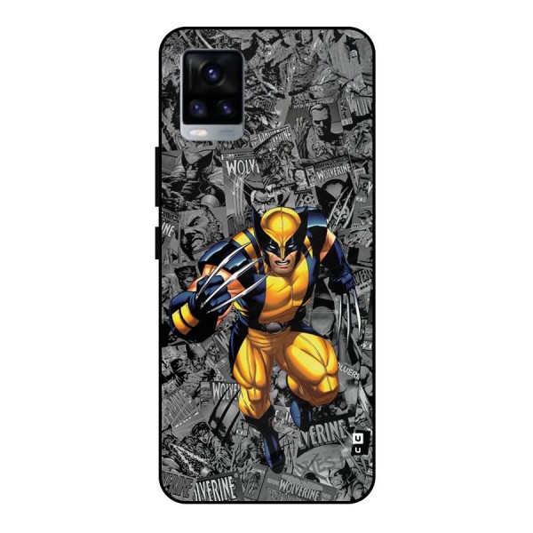 Logan Stance Metal Back Case for Vivo V20