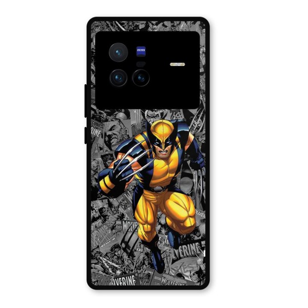 Logan Stance Metal Back Case for Vivo X80