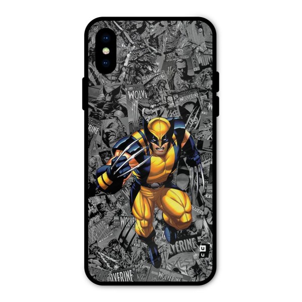 Logan Stance Metal Back Case for iPhone X