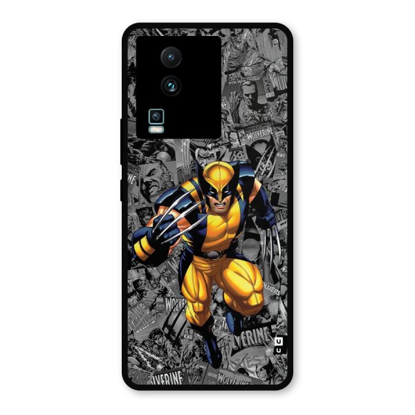 Logan Stance Metal Back Case for iQOO Neo 7 Pro