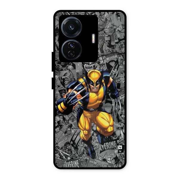 Logan Stance Metal Back Case for iQOO Z6