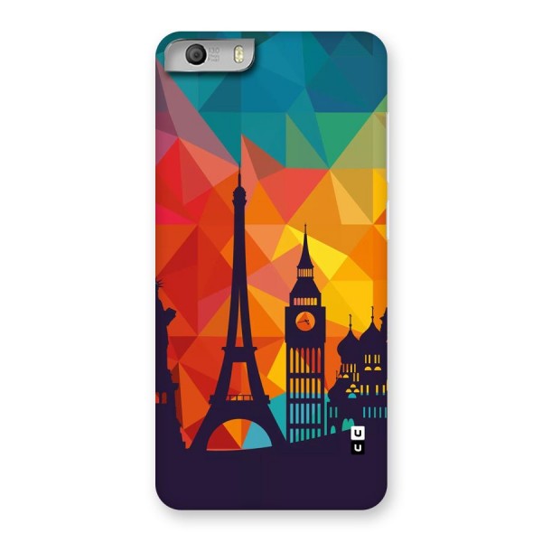 London Art Back Case for Canvas Knight 2