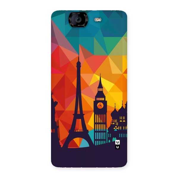 London Art Back Case for Canvas Knight A350