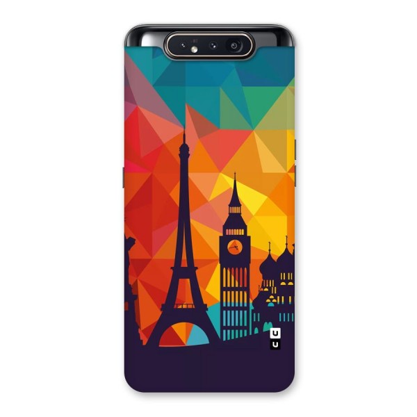 London Art Back Case for Galaxy A80