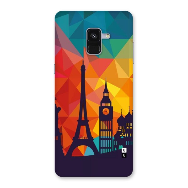 London Art Back Case for Galaxy A8 Plus