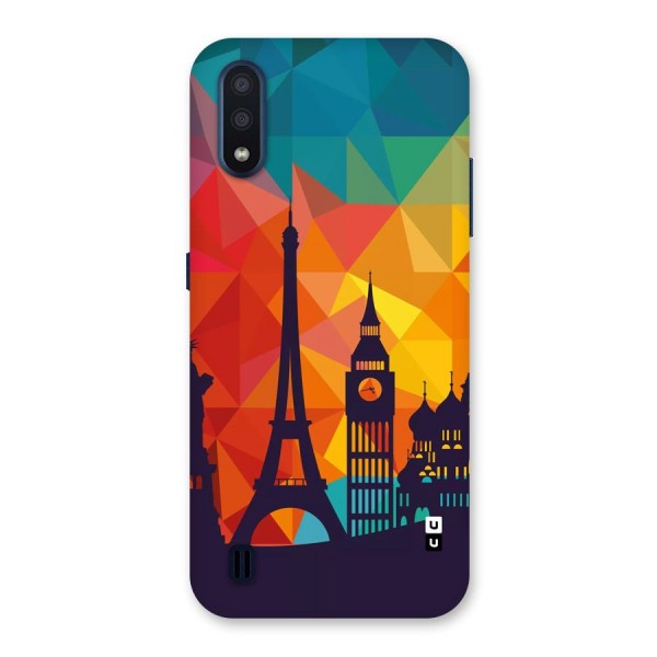 London Art Back Case for Galaxy M01