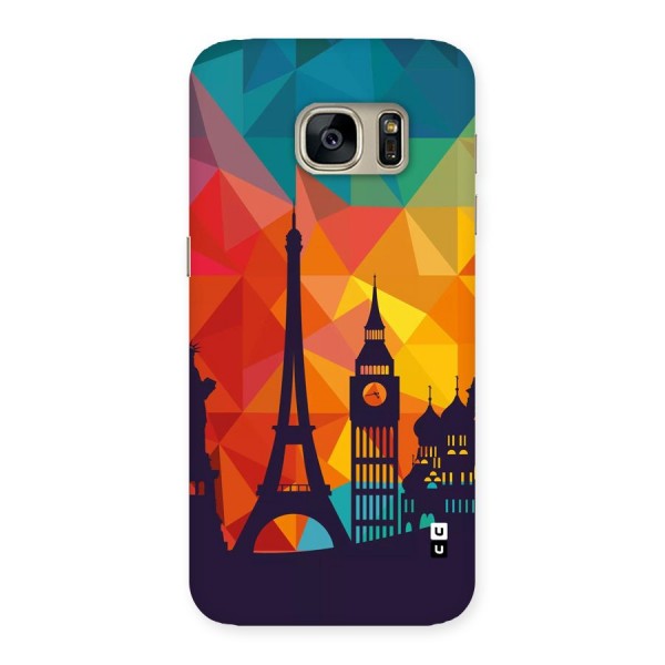 London Art Back Case for Galaxy S7