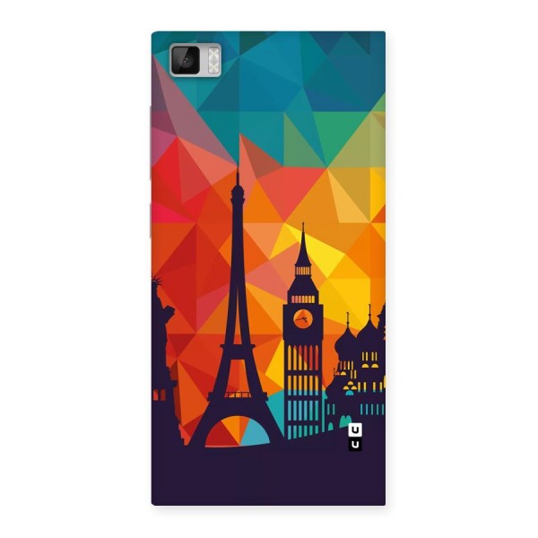 London Art Back Case for Mi3